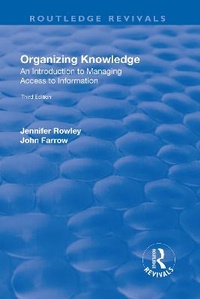 Abbildung von: Organizing Knowledge: Introduction to Access to Information - Routledge