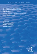 Cover: Comparative Anomie Research - Routledge