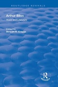 Cover: Arthur Bliss - Routledge