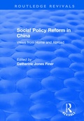 Cover: Social Policy Reform in China - Routledge