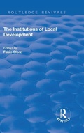 Cover: The Institutions of Local Development - Routledge