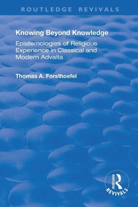 Enlarge image Cover: Knowing Beyond Knowledge - Routledge