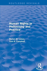 Enlarge image Cover: Revival: Human Rights in Philosophy and Practice (2001) - Routledge