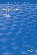 Cover: Occupational Crime - Routledge