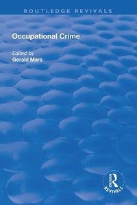 Enlarge image Cover: Occupational Crime - Routledge