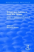 Cover: Artists and Patrons in Post-war Britain - Routledge