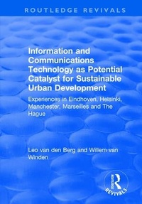 Enlarge image Cover: Information and Communications Technology as Potential Catalyst for Sustainable Urban Development - Routledge