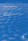 Cover: Quality in Health Care - Routledge