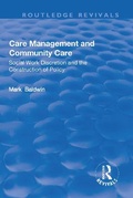 Cover: Care Management and Community Care - Routledge