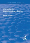 Cover: Interaction in Multidisciplinary Teams - Routledge