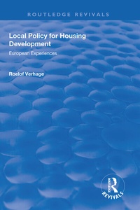 Enlarge image Cover: Local Policy for Housing Development - Routledge
