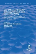 Cover: Use of Survey Data for Industry, Research and Economic Policy - Routledge