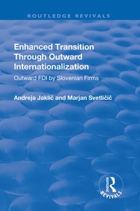Enlarge image Cover: Enhanced Transition Through Outward Internationalization - Routledge