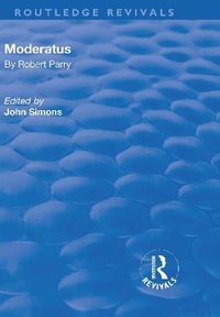 Enlarge image Cover: Moderatus - Routledge