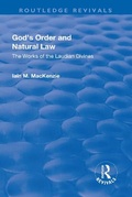 Cover: God's Order and Natural Law - Routledge