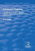 Cover: Consensus Planning - Routledge