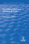 Cover: The Political Theory of Christine De Pizan - Routledge