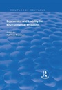 Cover: Economics and Liability for Environmental Problems - Routledge
