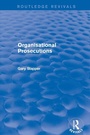 Cover: Organisational Prosecutions - Routledge
