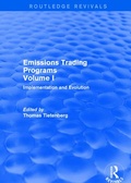 Cover: Emissions Trading Programs - Routledge