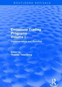 Enlarge image Cover: Emissions Trading Programs - Routledge