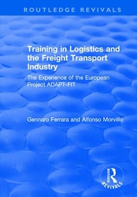 Abbildung von: Training in Logistics and the Freight Transport Industry - Routledge