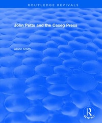 Abbildung von: John Petts and the Caseg Press - Routledge