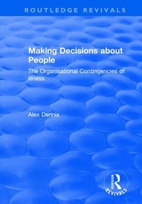 Enlarge image Cover: Making Decisions about People - Routledge