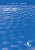 Cover: Disability, Citizenship and Community Care - Routledge