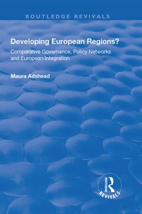 Enlarge image Cover: Developing European Regions? - Routledge