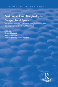 Enlarge image Cover: Environment and Marginality in Geographical Space - Routledge