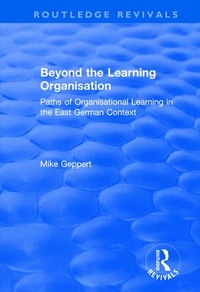 Enlarge image Cover: Beyond the Learning Organisation - Routledge