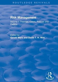 Enlarge image Cover: Risk Management - Routledge