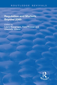 Abbildung von: Regulation and Markets Beyond 2000 - Routledge