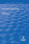 Cover: Informal Criminal Justice - Routledge