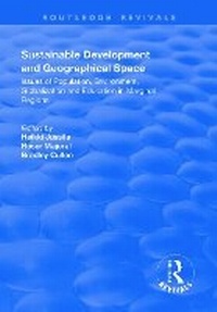 Enlarge image Cover: Sustainable Development and Geographical Space - Routledge