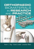 Cover: Orthopaedic Biomaterials in Research and Practice - CRC Press