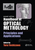 Cover: Handbook of Optical Metrology - CRC Press