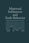 Cover: Maternal Influences and Early Behaviour - Kluwer Academic Publishers