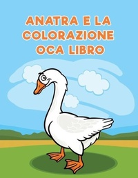 Abbildung von: Anatra e la colorazione oca libro - Coloring Pages for Kids