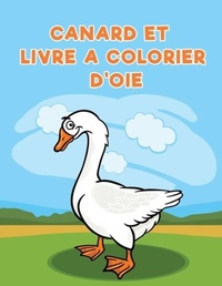 Abbildung von: Canard et livre a colorier d'oie - Coloring Pages for Kids