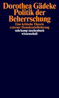 Abbildung von: Politik der Beherrschung - Suhrkamp