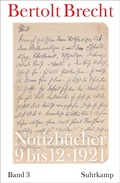 Cover: Notizb&uuml;cher - Suhrkamp