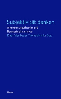 Abbildung von: Subjektivität denken - Meiner