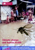 Cover: Climate Change and Human Health - The Royal Society