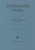 Cover: Joseph Haydn - Reihe 1, Bd. 18 | Londoner Sinfonien, 4. Folge - Henle, G&uuml;nter