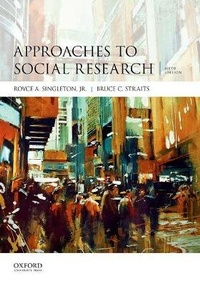 Enlarge image Cover: Approaches to Social Research - Oxford University Press Inc