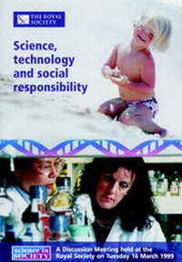 Enlarge image Cover: Science, Technology and Social Responsibility - The Royal Society