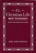 Abbildung von: KJV, The Christian Life New Testament, Leathersoft, Burgundy - Thomas Nelson Publishers