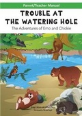 Cover: Parent/Teacher Manual for TROUBLE AT THE WATERING HOLE Children's Book - Resolution Press